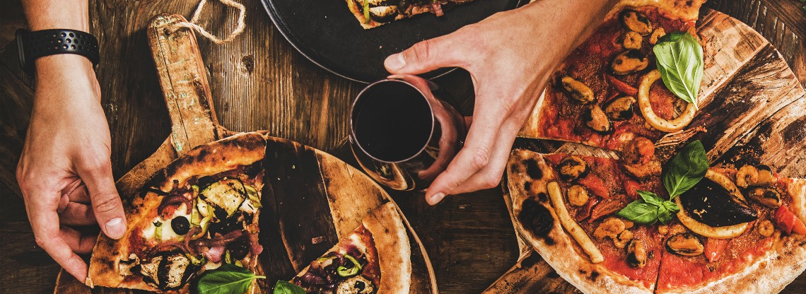 sabor da pizza